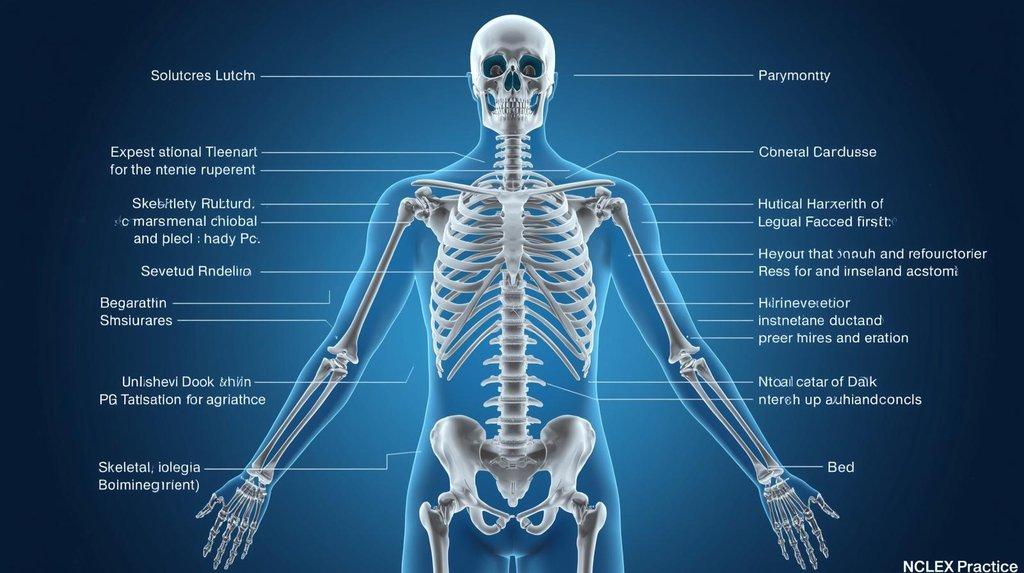 NCLEX Practice — Skeletal System (Exam 3 of 10, 20 Q, 20 min, Pass 80%)